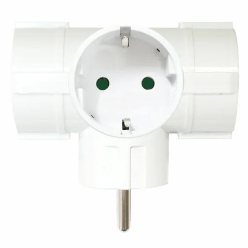 Adaptador para Tomadas Silver Electronics 9153 3500W Branco 220 V