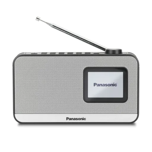 Rádio Panasonic Preto Preto/Cinzento