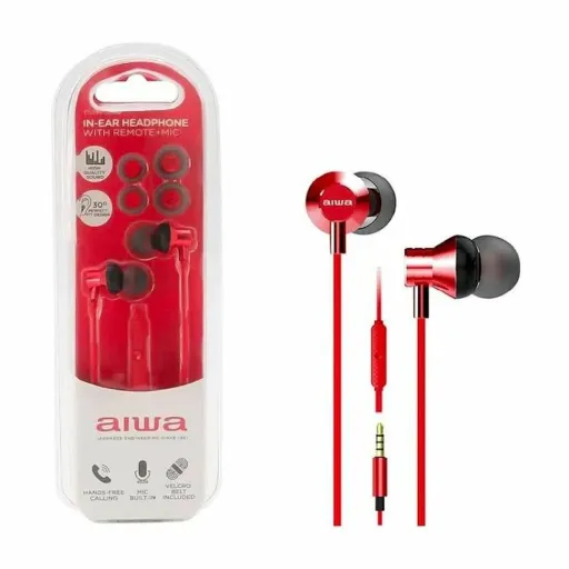 Auriculares Aiwa Vermelho