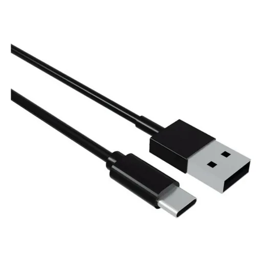 Cabo USB A para USB C Contact (1 m) Preto