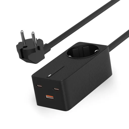 Carregador de Parede KSIX GaN Preto 65 W