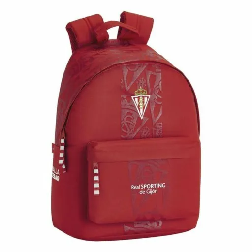 Mochila para Notebook Real Sporting de Gijón 14,1'' Vermelho 31 x 41 x 16 cm