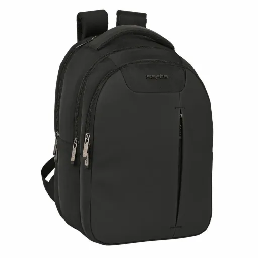 Mochila para Portátil e Tablet com Saída USB Safta Business Preto (31 x 45 x 23 cm)