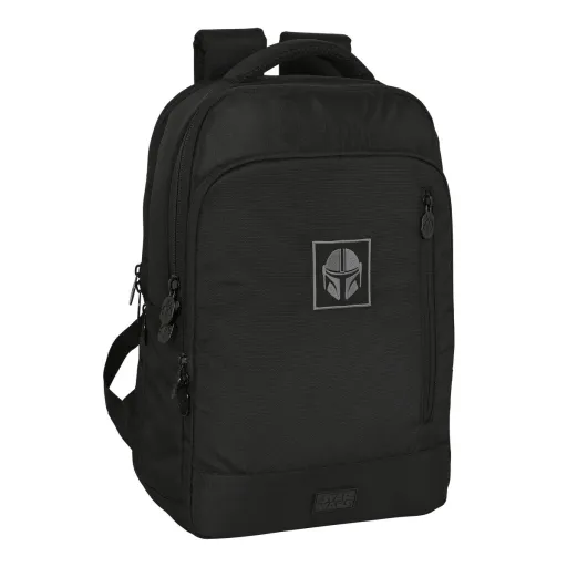 Mochila para Portátil e Tablet com Saída USB The Mandalorian Preto