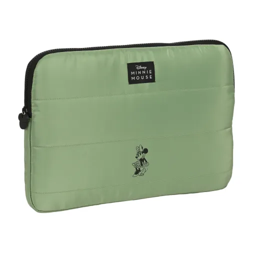 Capa para Portátil Minnie Mouse Mint Shadow Verde Militar 34 x 25 x 2 cm