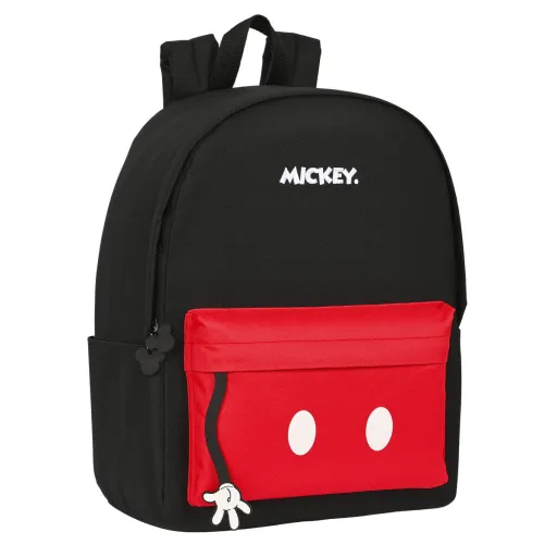 Mochila para Notebook Mickey Mouse Clubhouse  Mickey Mouse  Vermelho Preto (31 x 40 x 16 cm)