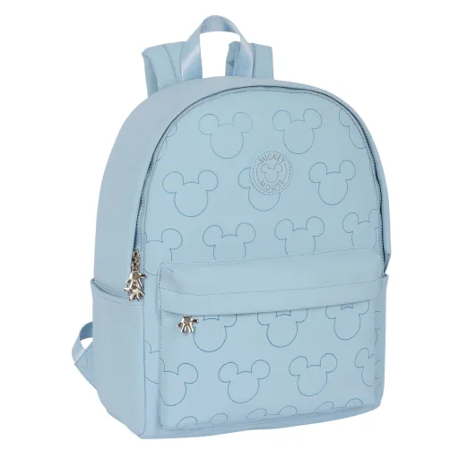 Mochila para Notebook Mickey Mouse Clubhouse Teen Snow Azul 31 x 40 x 16 cm