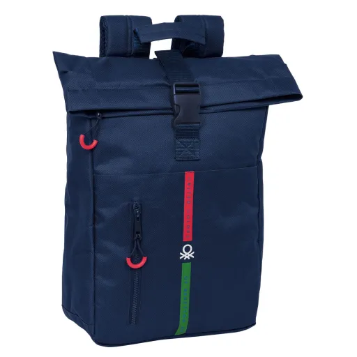 Mochila para Notebook Benetton Italy Azul Marinho 28 x 42 x 13 cm