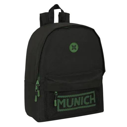 Mochila para Notebook Munich Caviar Preto 31 x 40 x 16 cm