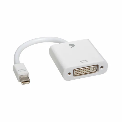 Adaptador Mini DisplayPort para DVI V7 CBL-MD1WHT-5E        Branco