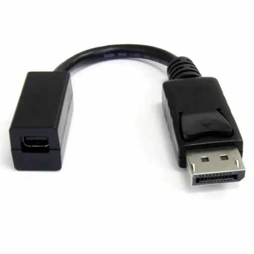 Adaptador Mini DisplayPort para DisplayPort Startech DP2MDPMF6IN          4K Ultra HD Preto