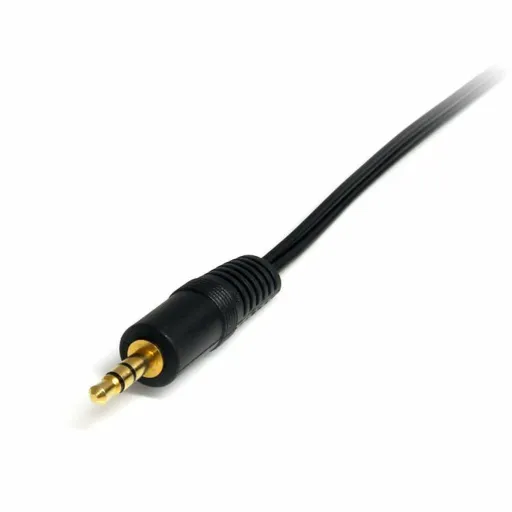 Cabo Áudio Jack (3,5 mm) para 2 RCA Startech MU3MMRCA Preto