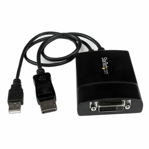 Adaptador DisplayPort para Adaptador DVI Startech DP2DVID2             Preto