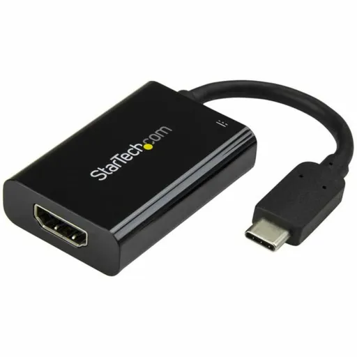 Adaptador USB C para HDMI Startech CDP2HDUCP            Preto 4K Ultra HD