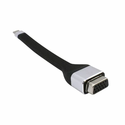 Adaptador USB C para VGA i-Tec C31FLATVGA60HZ       FHD Flexível Preto