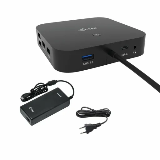 Hub USB i-Tec C31HDMIDPDOCKPD100 Preto 100 W