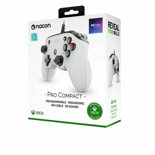 Comando de Consola de Videojogos Nacon XBXPROCOMPACTWHITE