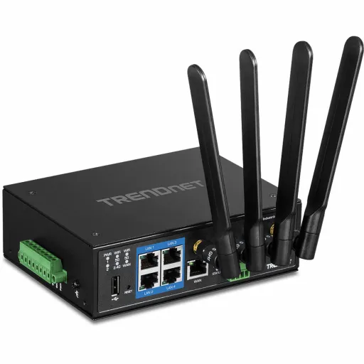 Router Trendnet TI-W100 WiFi 5 5 GHz Preto