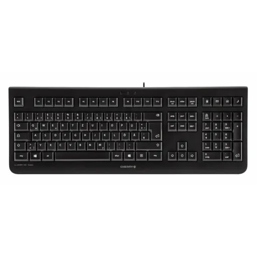 Teclado Cherry JK-0800DE-2 Preto Qwerty Espanhol QWERTZ