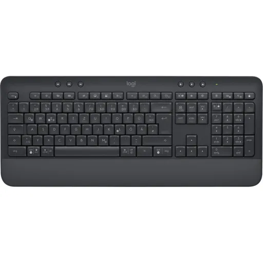 Teclado Logitech K650 Grafite Qwerty Espanhol QWERTZ