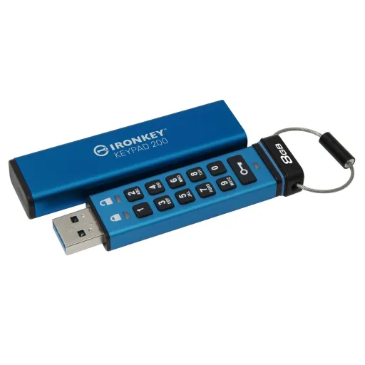 Pendrive Kingston IKKP200/8GB Azul 8 GB