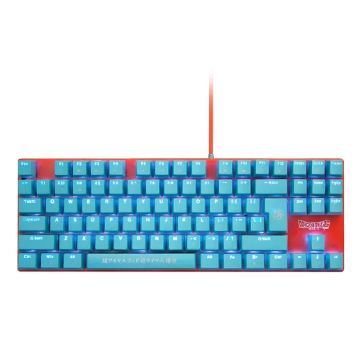 Teclado Gaming FR-TEC DBPCKEYGO Azul Qwerty Espanhol QWERTY