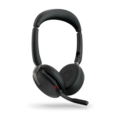 Auriculares com Microfone Jabra Evolve2 65 Flex Preto