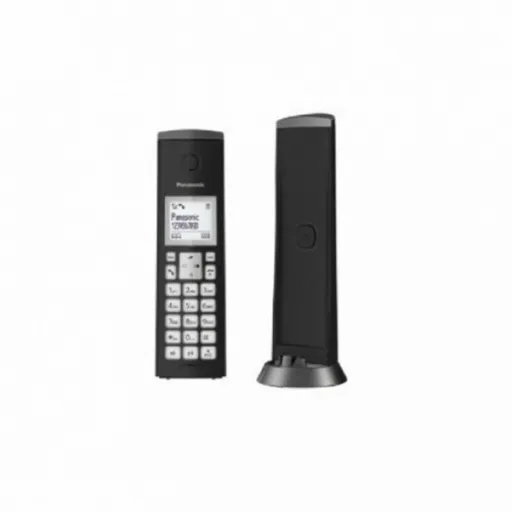 Telefone Sem Fios Panasonic KX-TGK210 DECT Branco Preto