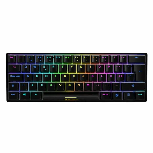 Teclado Sharkoon SGK50 S4 Preto Espanhol