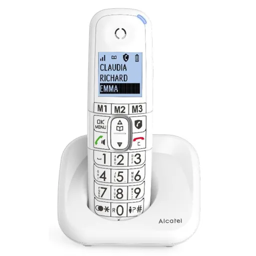 Telefone Sem Fios Alcatel Branco