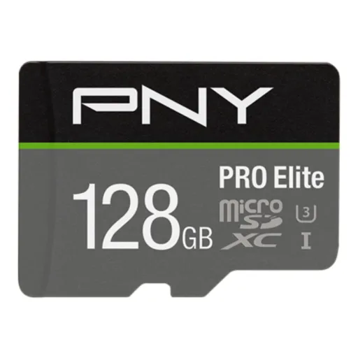 Cartão de Memória Micro SD com Adaptador PNY P-SDU128V31100PRO-GE Pro Elite C10 128 GB