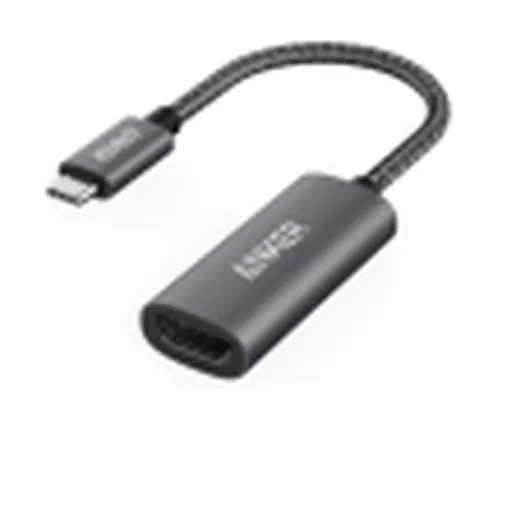 Cabo HDMI Anker Preto Preto/Cinzento