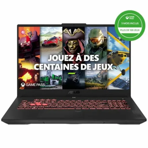 Laptop Asus TUF707NV-HX026W 17,3" 16 GB RAM 512 GB SSD Nvidia Geforce RTX 4060 Azerty Francês