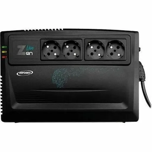 Sistema Interactivo de Fornecimento Ininterrupto de Energia INFOSEC ZEN LIVE 800 800 VA 480 W