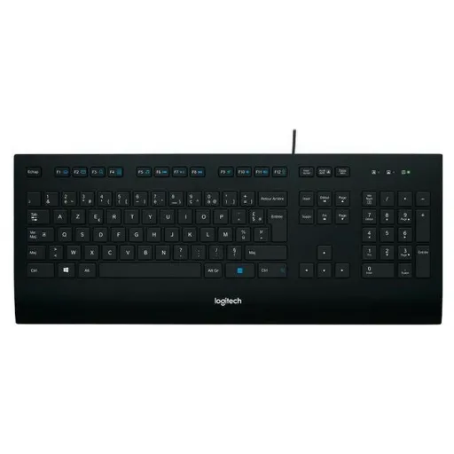 Teclado Logitech K280E Preto Francês AZERTY