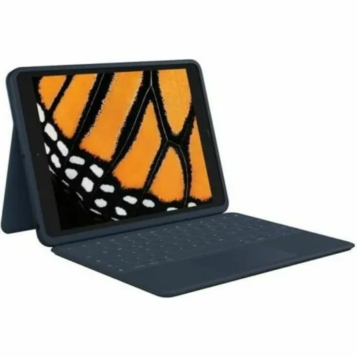 Teclado Bluetooth com Suporte para Táblete Logitech 920-010362 IPad (7th Gen) AZERTY