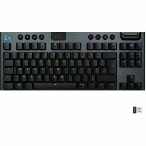 Teclado Logitech G915 TKL AZERTY Francês Preto