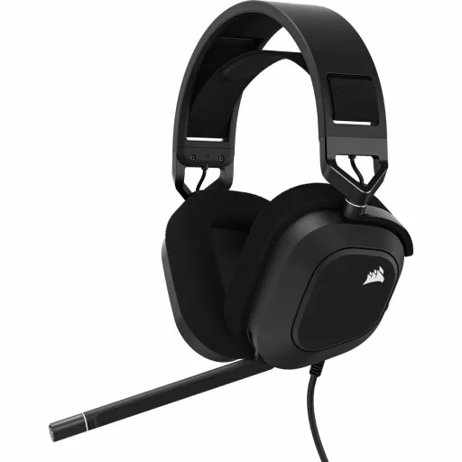 Auriculares com Microfone Corsair HS80 RGB USB Preto