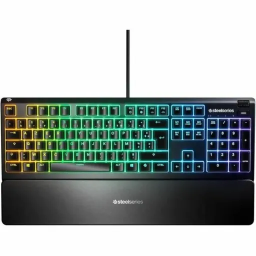 Teclado Mecânico SteelSeries APEX 3 Preto Francês AZERTY