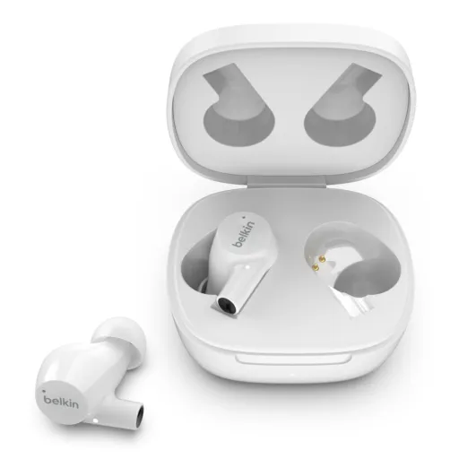 Auriculares Bluetooth com Microfone Belkin AUC004BTWH Branco IPX5