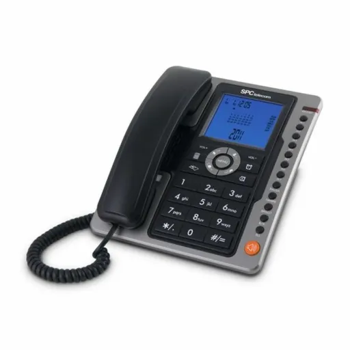 Telefone Fixo SPC Internet 3604N LED Azul Preto