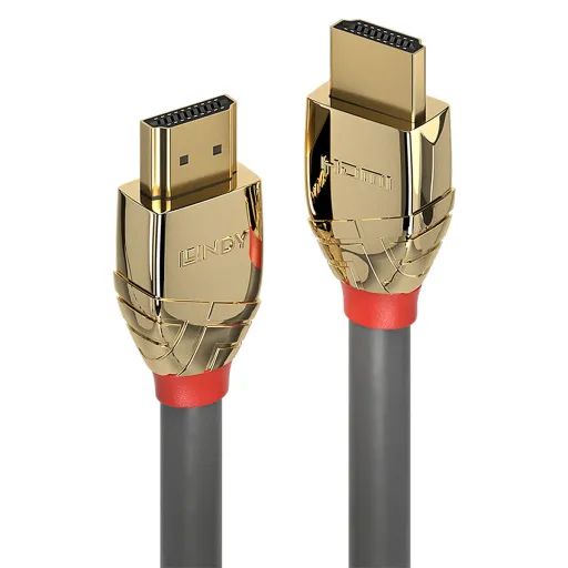 Cabo HDMI LINDY 37863 3 m Cinzento Dourado