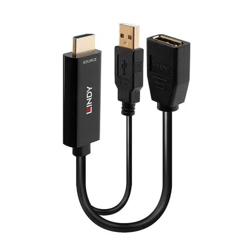 Adaptador HDMI para DisplayPort LINDY 38289 Preto