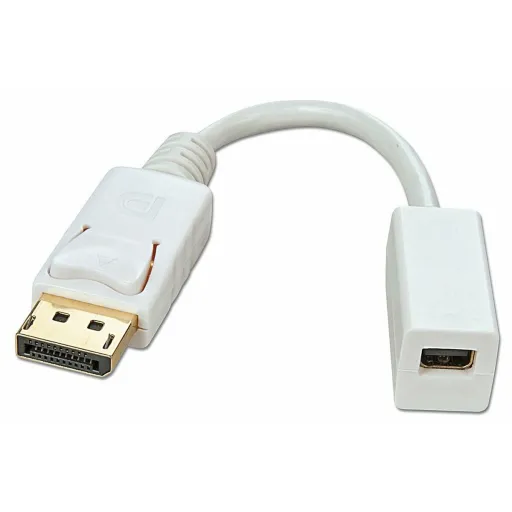 Adaptador Mini DisplayPort para DisplayPort LINDY 41060 Branco