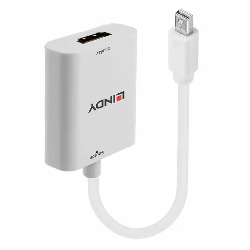 Adaptador Mini Display Port para HDMI LINDY 41069 Branco