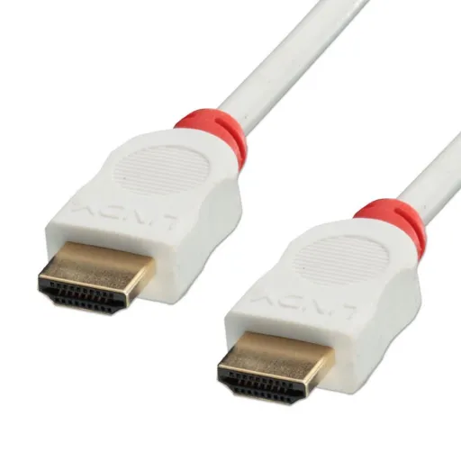 Cabo HDMI LINDY 41411 Rojo/Blanco 1 m