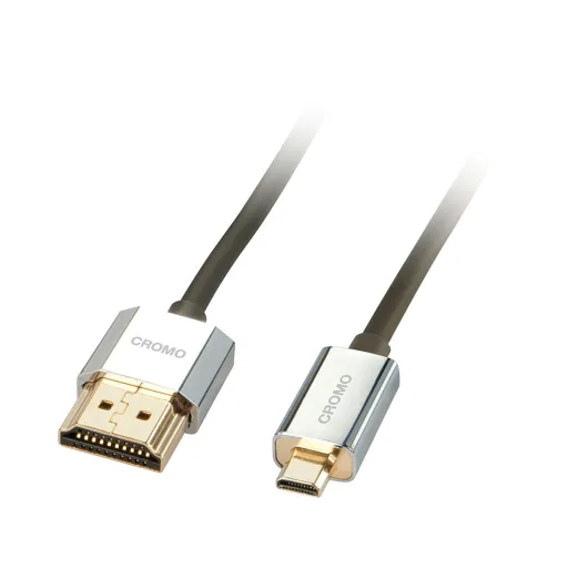 Cabo HDMI para Micro HDMI LINDY 41680 50 cm Preto/Cinzento