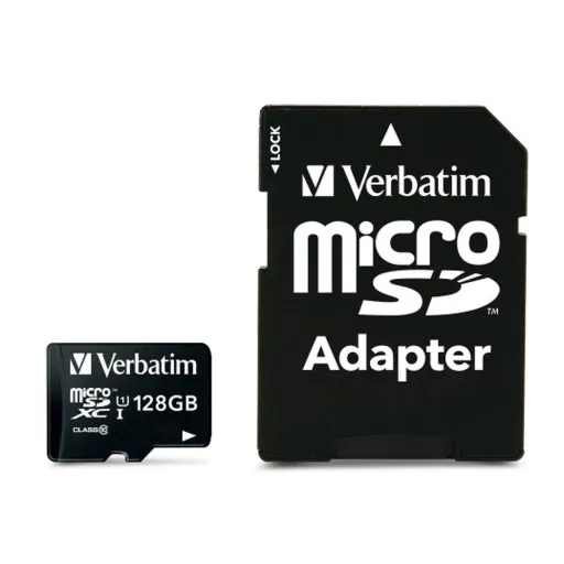 Cartão de Memória Micro SD com Adaptador Verbatim 44085