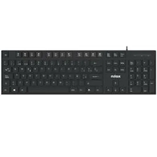 Teclado Nilox NXKBE000012 Preto Qwerty Espanhol