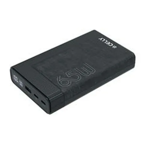 Powerbank Celly PBPD65W20EVOBK Preto 20000 MAh